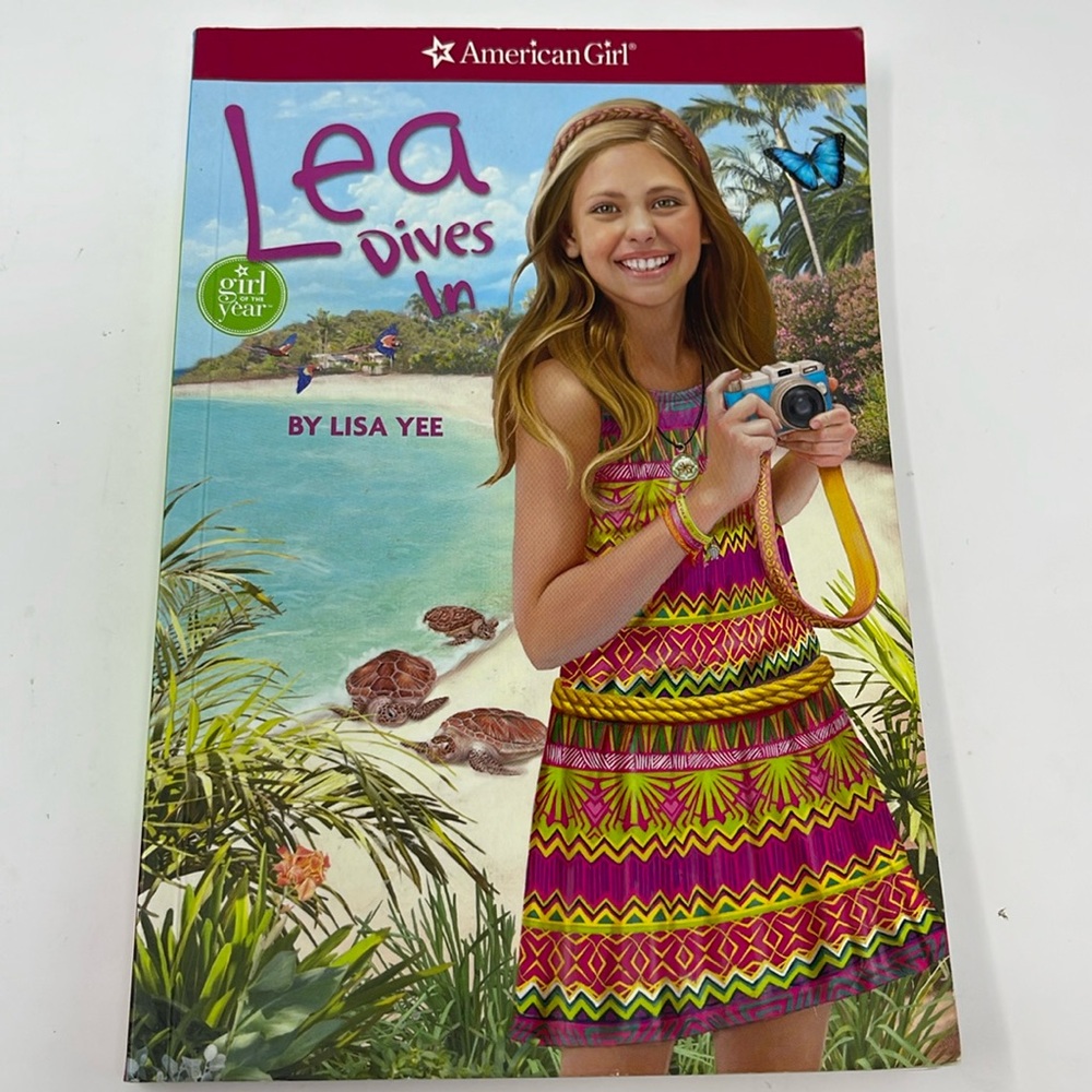 3/$15 AMERICAN GIRL: Lea Dives In. Book 1